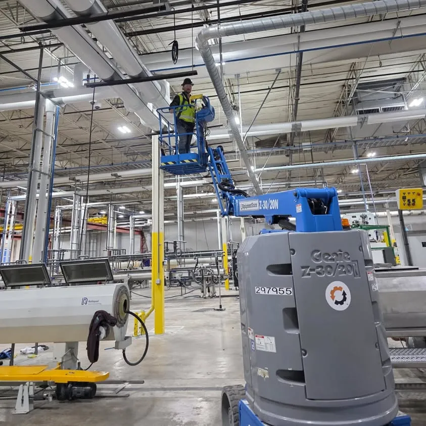 Running power for injection molding machines in Dallas