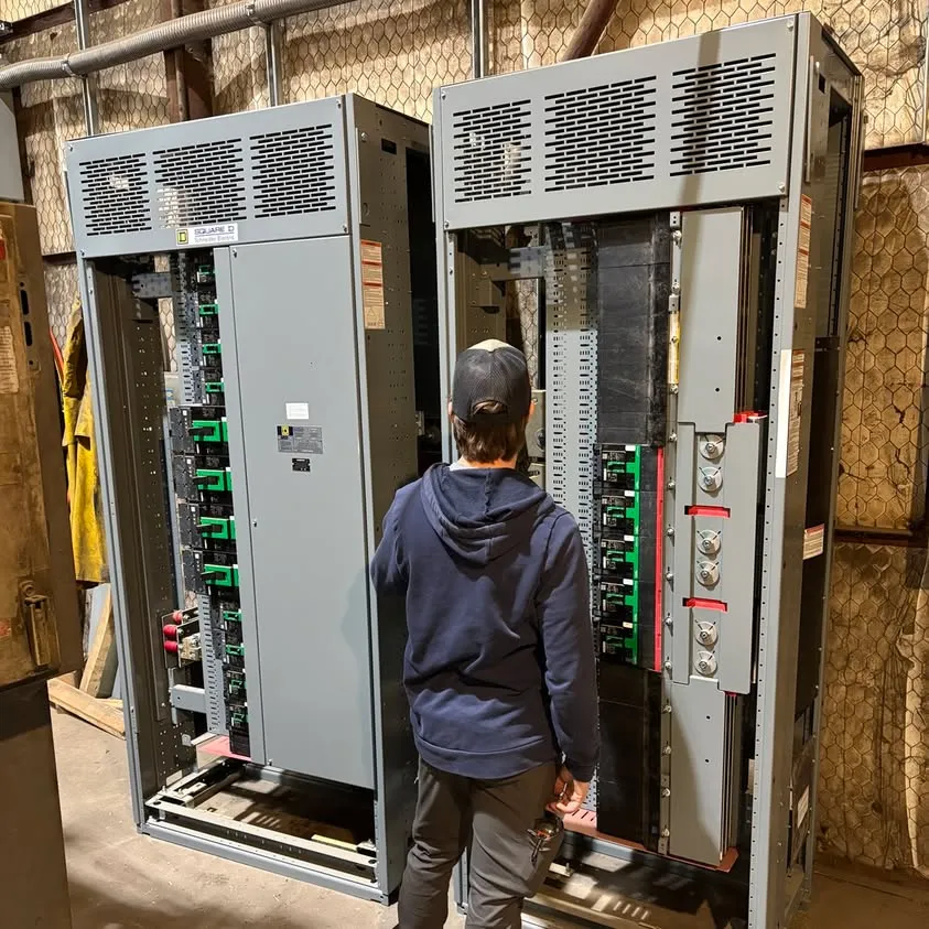 New switchgear going in at a Hurst steel plant